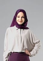Tesettür giyim BEJ T 4475 Caretta Bluz-Alv Fashion