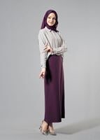 Tesettür giyim BEJ T 4475 Caretta Bluz-Alv Fashion