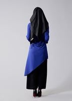 Vêtements hijab BLEU MARINE T  T01 Duay 2&prime;li Tulum Takım