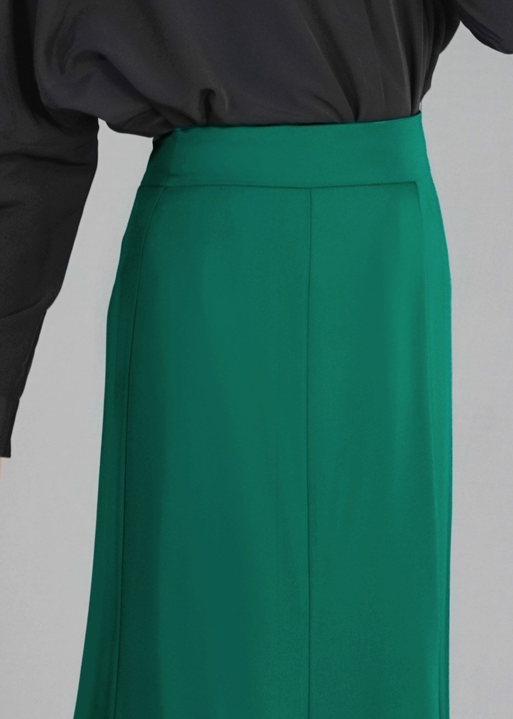 Tesettür giyim YEŞİL T 6702 Elite Tesettür Etek-Alv Fashion