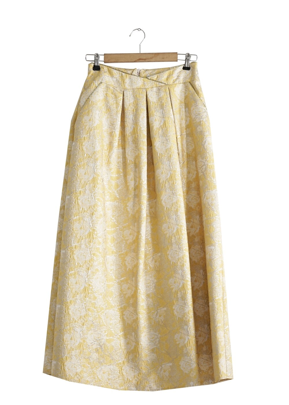 Hijab clothing YELLOW T 6720 Jakar Tesettür Etek-Alv Fashion