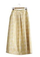 Hijab clothing YELLOW T 6720 Jakar Tesettür Etek-Alv Fashion