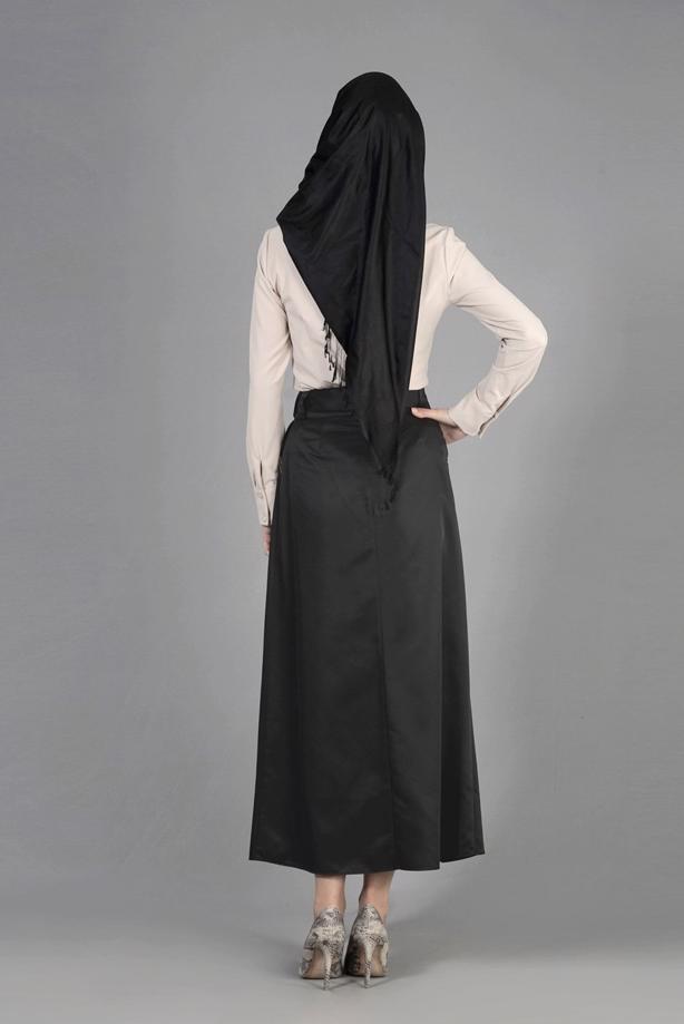 Tesettür giyim  T 6723 Seul Tesettür Etek-Alv Fashion - TRENDTESETTÜR