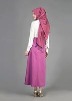 Vêtements hijab FUCHSIA T 6723 Seul Tesettür Etek-Alv Fashion