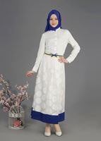 Hijab clothing CREAM T 6726 Jakar Tesettür Etek-Alv Fashion