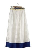 Hijab clothing CREAM T 6726 Jakar Tesettür Etek-Alv Fashion