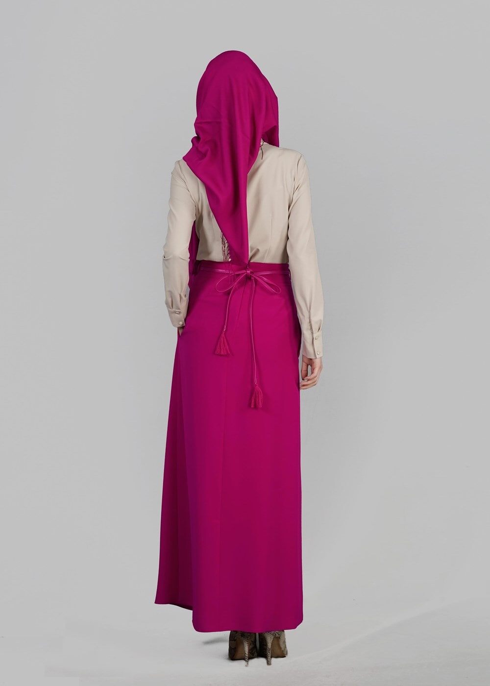 Vêtements hijab POURPRE T 6664 Criss Etek-Alv Fashion