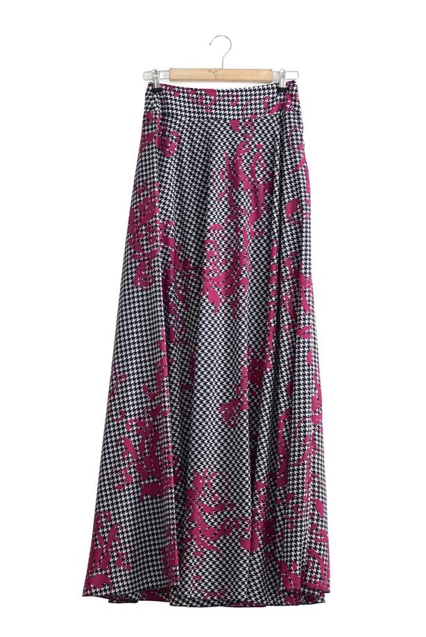 Vêtements hijab  T 6700 Moss Crep Tesettür Etek-Alv Fashion - TRENDTESETTÜR