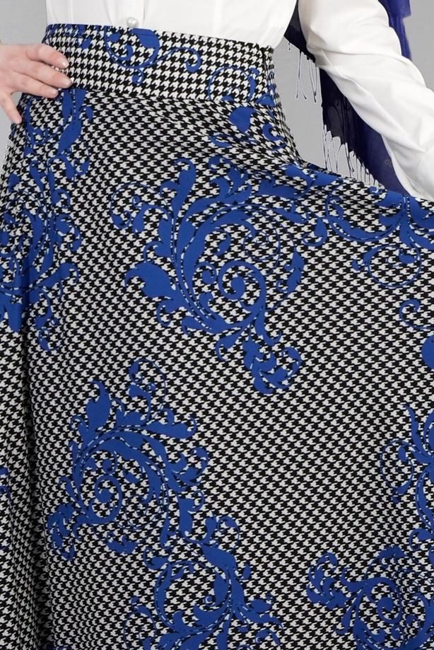 Vêtements hijab  T 6700 Moss Crep Tesettür Etek-Alv Fashion - TRENDTESETTÜR