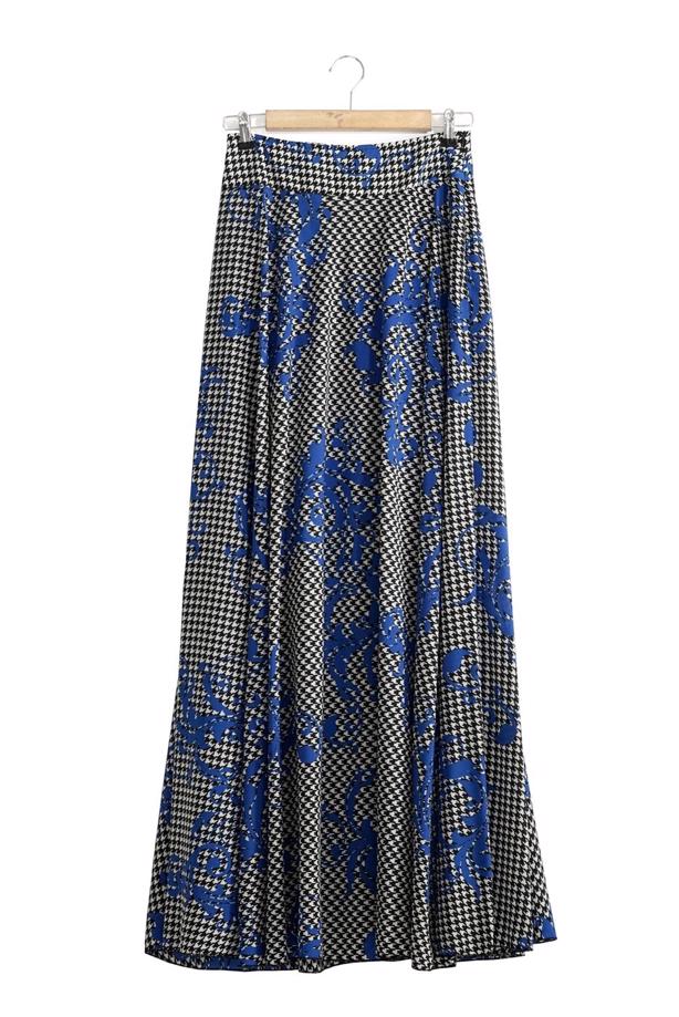 Vêtements hijab  T 6700 Moss Crep Tesettür Etek-Alv Fashion - TRENDTESETTÜR