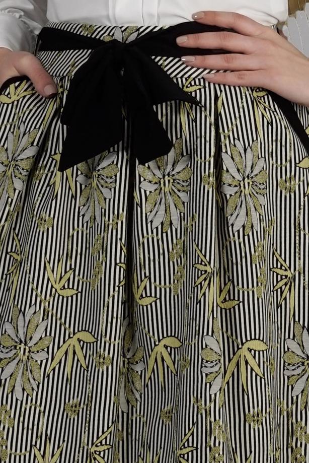 Vêtements hijab  T 6711 Jakar Tesettür Etek-Alv Fashion - TRENDTESETTÜR