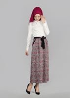 Vêtements hijab FUCHSIA T 6711 Jakar Tesettür Etek-Alv Fashion
