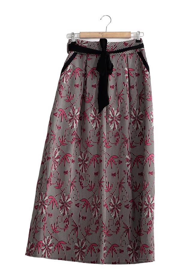 Vêtements hijab  T 6711 Jakar Tesettür Etek-Alv Fashion - TRENDTESETTÜR