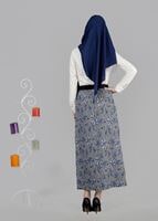 Hijab clothing NAVY BLUE T 6711 Jakar Tesettür Etek-Alv Fashion