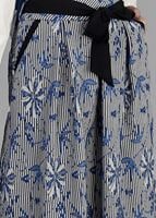 Hijab clothing NAVY BLUE T 6711 Jakar Tesettür Etek-Alv Fashion