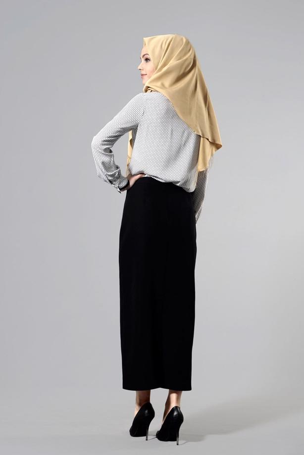 Vêtements hijab  T 6914 Selin Etek-Garzen - TRENDTESETTÜR