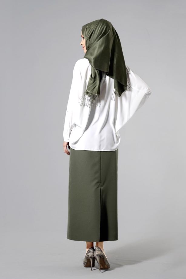 Vêtements hijab  T 6914 Selin Etek-Garzen - TRENDTESETTÜR