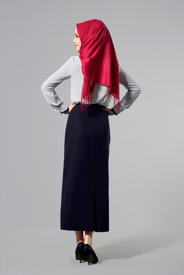 Vêtements hijab  T 6914 Selin Etek-Garzen - TRENDTESETTÜR
