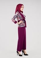 Hijab clothing PLUM T 6914 Selin Etek-Garzen