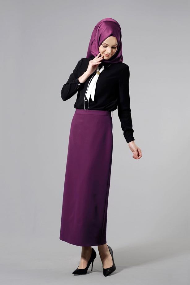 Vêtements hijab  T 6914 Selin Etek-Garzen - TRENDTESETTÜR