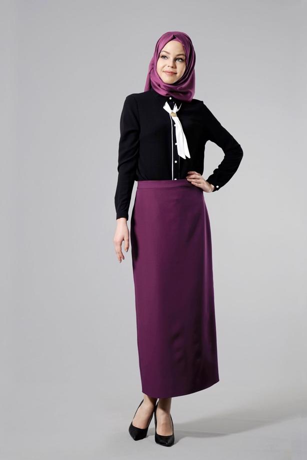 Vêtements hijab  T 6914 Selin Etek-Garzen - TRENDTESETTÜR