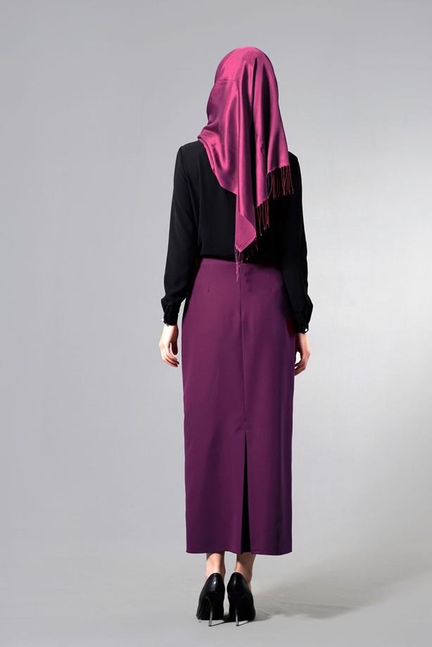 Vêtements hijab  T 6914 Selin Etek-Garzen - TRENDTESETTÜR