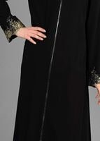 Tesettür giyim SİYAH T 8151 Gino Tesettür Ferace-Alv Fashion