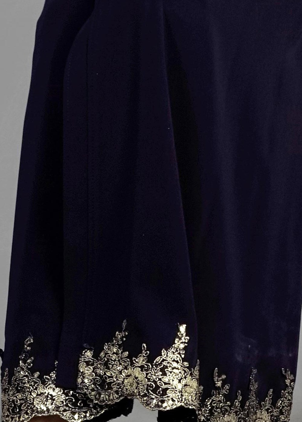 Tesettür giyim LACİVERT T 8151 Gino Tesettür Ferace-Alv Fashion