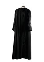 Vêtements hijab NOIR T 8155 Gino Tesettür Ferace-Alv Fashion