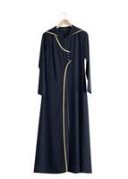 Tesettür giyim LACİVERT T 8166 Uvertur Tesettür Ferace-Alv Fashion