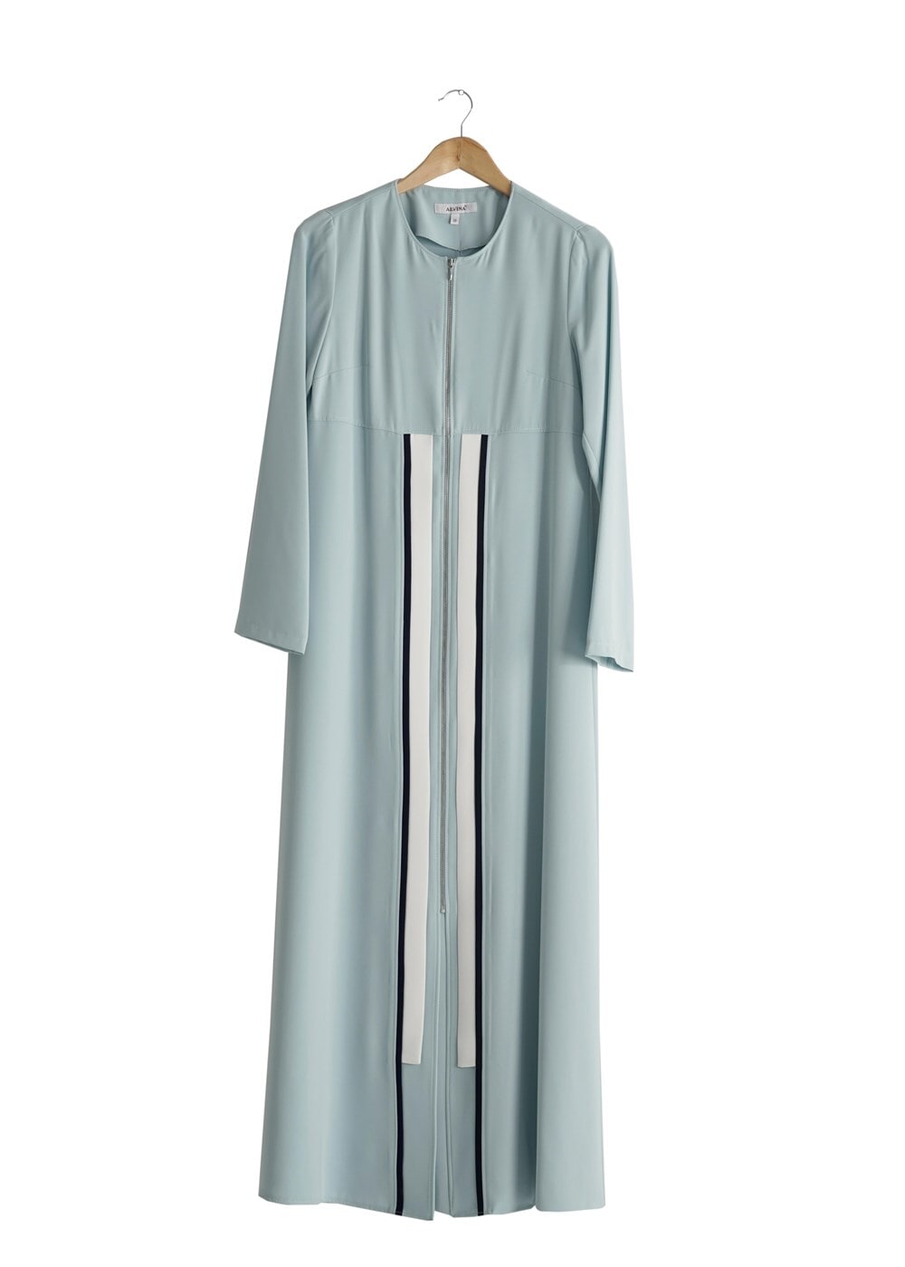 Tesettür giyim MAVİ T 8170 Farah Tesettür Ferace-Alv Fashion