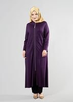 Tesettür giyim MÜRDÜM T 8180 Venezia Tesettür Ferace-Alv Fashion