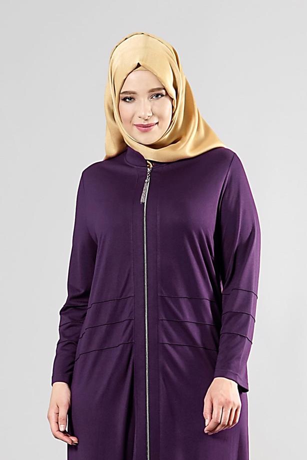 Hijab clothing PLUM T 8180 Venezia Tesettür Ferace-Alv Fashion - TRENDTESETTÜR