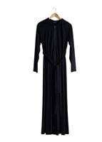 Tesettür giyim SİYAH T 8181 Venezia Tesettür Ferace-Alv Fashion