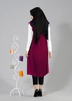 Vêtements hijab FUCHSIA T 7109 Tuay Piliseli Cepli Yelek