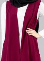 Vêtements hijab FUCHSIA T 7109 Tuay Piliseli Cepli Yelek