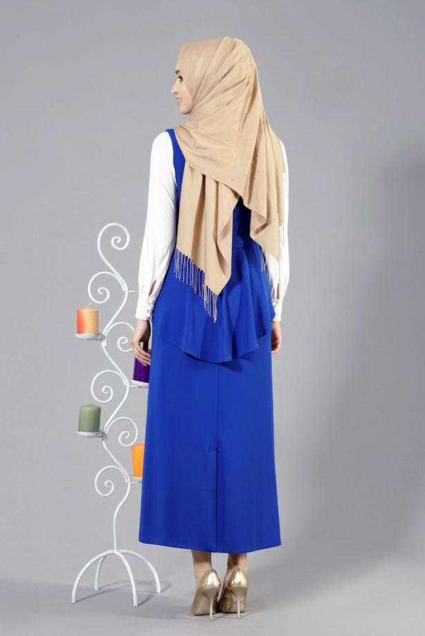 Vêtements hijab  T 7114 Tuay 2′li Kombinli Takım - TRENDTESETTÜR