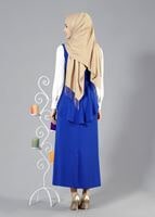 Vêtements hijab BLEU MARINE T 7114 Tuay 2&prime;li Kombinli Takım