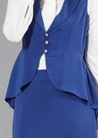 Vêtements hijab BLEU MARINE T 7114 Tuay 2′li Kombinli Takım