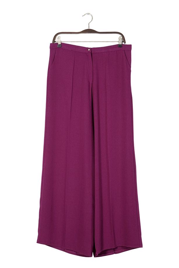 Tesettür giyim  BOL PAÇA CEPLİ PANTOLON 602  - TRENDTESETTÜR