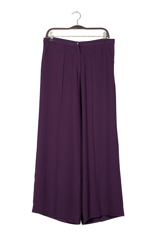 Tesettür giyim  BOL PAÇA CEPLİ PANTOLON 602  - TRENDTESETTÜR