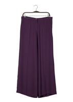 Tesettür giyim MOR BOL PAÇA CEPLİ PANTOLON 602 