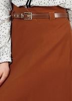 Vêtements hijab TABA T 1505 Hazalgül Kloş Kemerli Etek