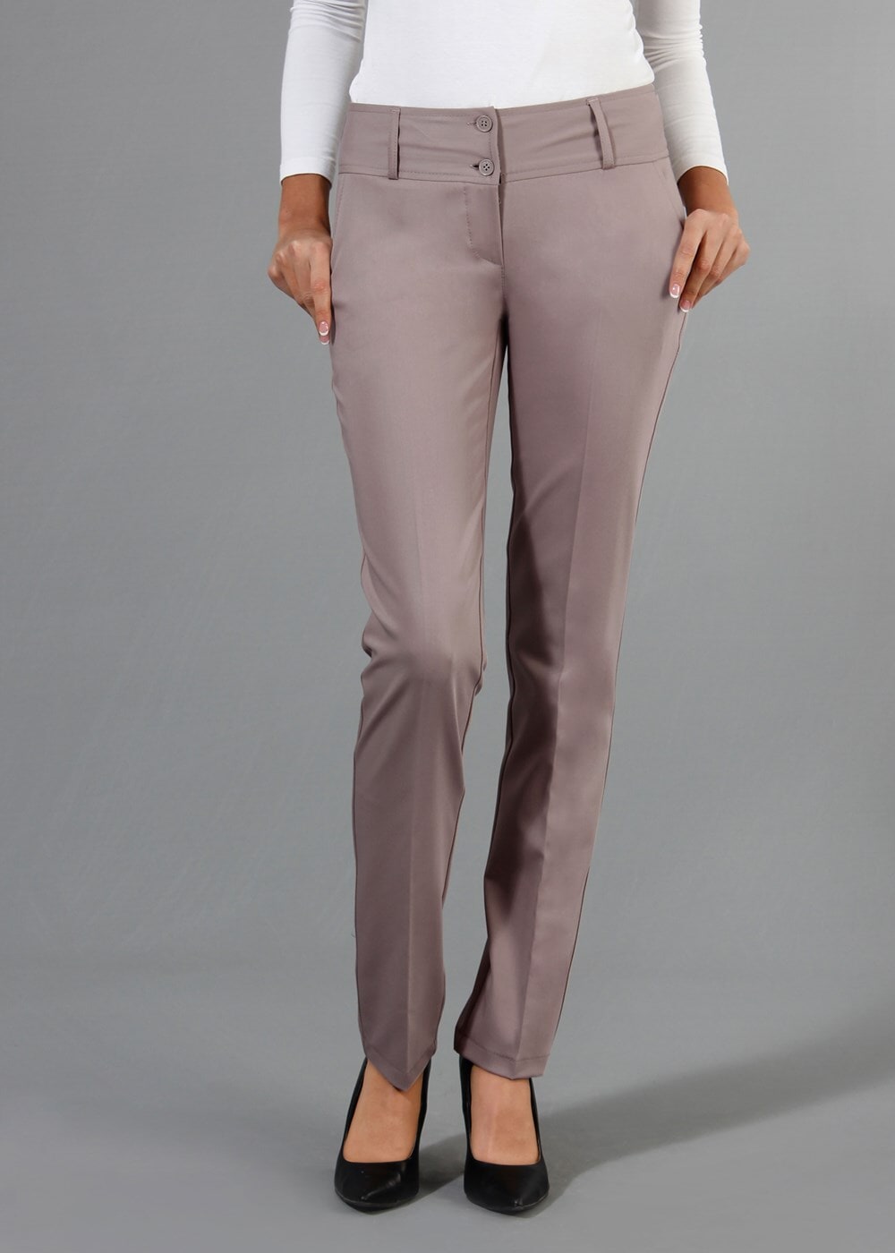 Vêtements hijab VISON T 1022 Kaside Likralı Dilli Dar Paça Pantolon