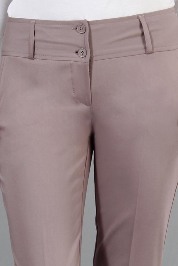 Vêtements hijab  T 1022 Kaside Likralı Dilli Dar Paça Pantolon - TRENDTESETTÜR