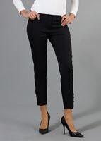 Vêtements hijab NOIR T 1276 Kaside Paça Kısmı Düğmeli Pantolon