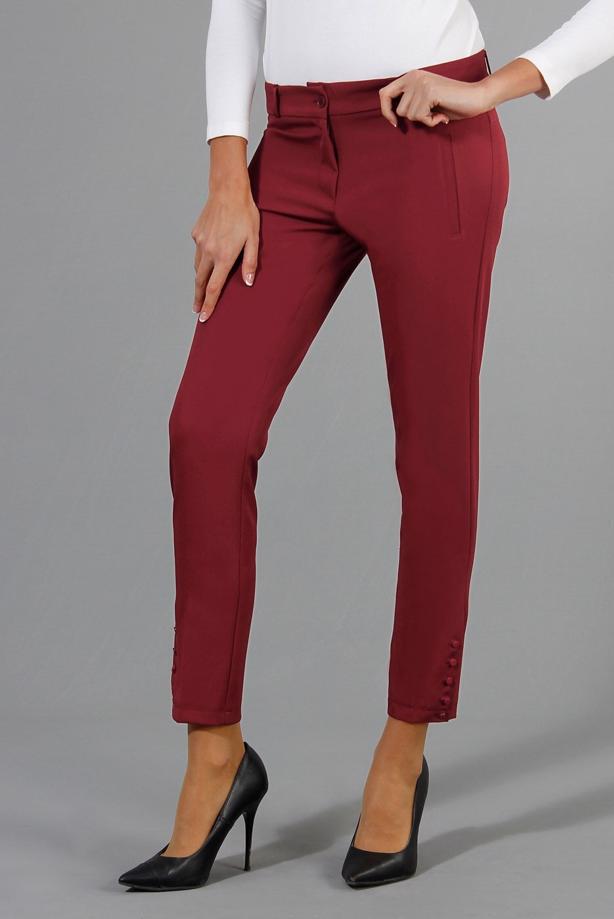 Vêtements hijab  T 1276 Kaside Paça Kısmı Düğmeli Pantolon - TRENDTESETTÜR