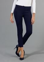 Vêtements hijab BLEU MARINE T 1276 Kaside Paça Kısmı Düğmeli Pantolon