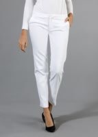 Hijab clothing WHITE T 1280 Kaside Uzun Viskon Pantolon