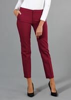 Vêtements hijab ROUGE BORDEAUX T 1280 Kaside Uzun Viskon Pantolon